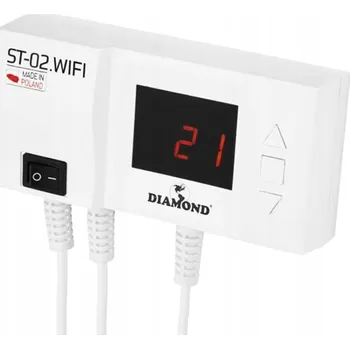 Termostat Regulátor otáček ventilátoru kotle, čerpadla ústředního topení Diamond ST-02 WiFi