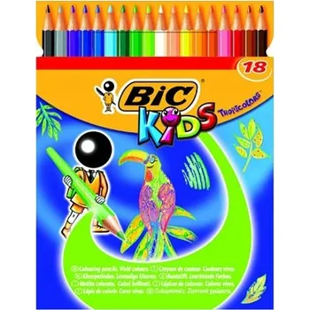 Pastelka BiC PASTELKY sada 18 barev PASTELKY ŠKOLNÍ pro děti BAREVNÉ