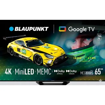 Televizor Blaupunkt 65MCG8000S Mini LED 65" (165 cm) 4K UHD Google TV 144 Hz HDR Herní TV