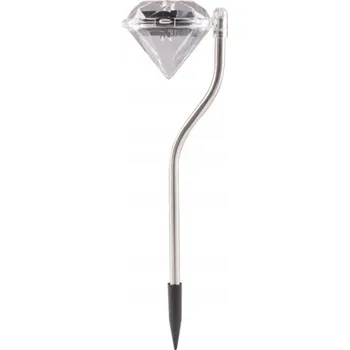 Venkovní osvětlení Solární lampa Volteno , stříbrná, 29 cm, 1 ks