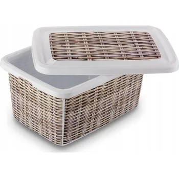 Úložný box KRABIČKA s víkem, 15 l nádoba