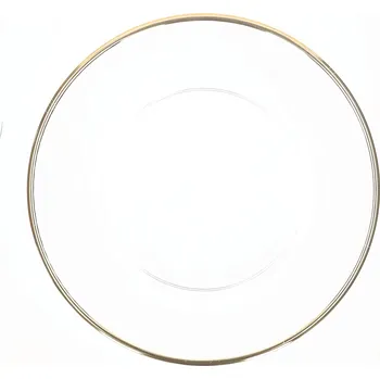 Talíř Talíř, prostírání pod talíř, transparentní průhledný 33 cm