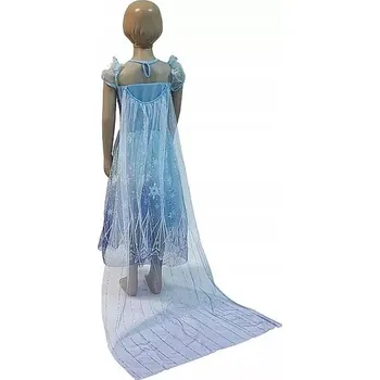 Karnevalový kostým ŠATY PRINCEZNY kostým karnevalový s odnímatelnou vlečkou 110 cm