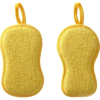 Houbička Kuchyňská čisticí houbička – žlutá, oboustranná