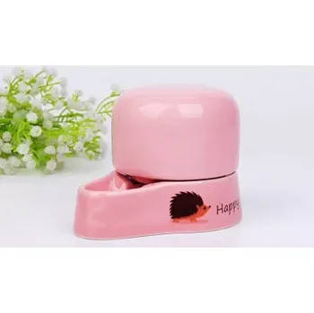 Miska pro psa Keramická napáječka pro domácí mazlíčky 230 ml – růžová