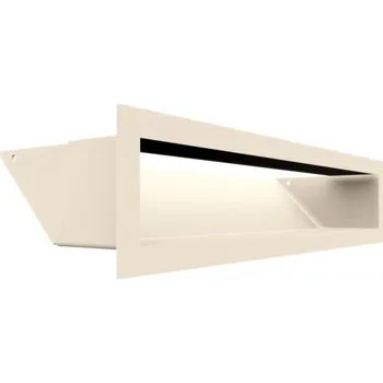 Větrací mřížka výdechová Kratki béžová