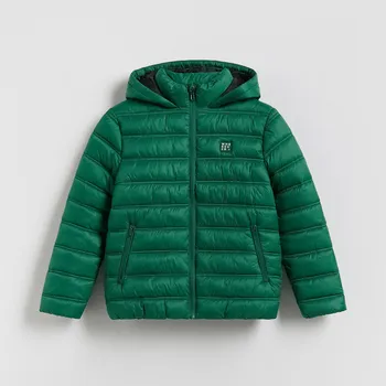 Reserved - Bunda s kapucí - svěží zelená - 769HF-76X - 769HF-76X-128