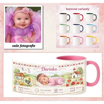 Narození dítěte 12 - bílý