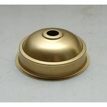 Lampička Mosazná objímka na stínidlo, víčko stínidla, lampička