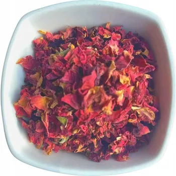 Sušené plátky okvětní lístky růží jedlé dekorativní 10g