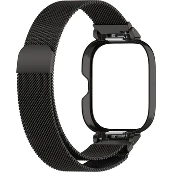 Řemínek na hodinky Drakero Milánský tah pro Redmi Watch 4/5 22 mm černý