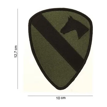 Nášivka Nášivka textilní 101 Inc Cavalry - olivová