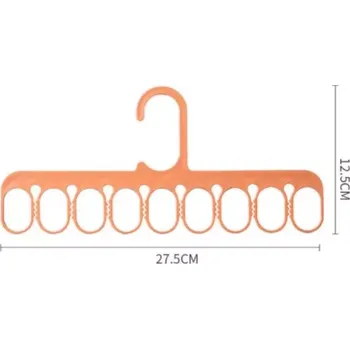 Úložný box Závěsný organizér na prádlo a ponožky, multifunkční – oranžový