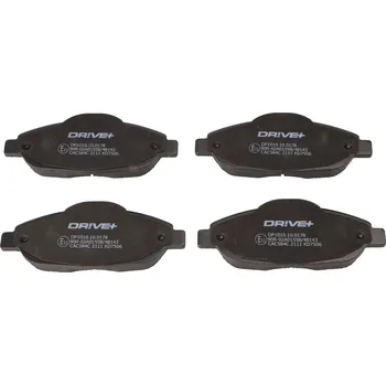 Brzdová destička Sada brzdových destiček, kotoučová brzda DRIVE+ DP1010.10.0178