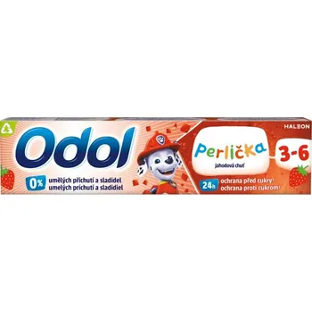 Ústní voda Odol Perlička Jahoda zubní pasta pro děti, 50 ml