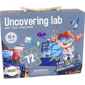 Puzzle Dětské vzdělávací puzzle Laboratoř 72 dílků