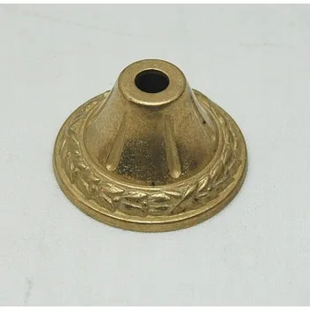 Lampička Mosazná objímka na stínidlo, víčko stínidla, lampička