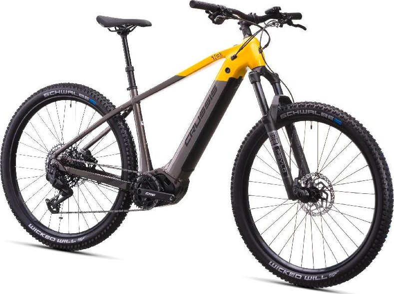 Elektrokolo CRUSSIS e-Largo 10.11-(894 Wh) 24,85Ah 29" ŠEDÁ ŽLUTÁ 2026 rám 20" + DOPRAVA ZDARMA