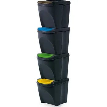 Odpadkový koš Odpadkový koš plastový Prosperplast 25l černý