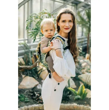 LennyLamb Lenny Buckle Onbuhimo PRO, (100% bavlna) - RAINFOREST - SELVA