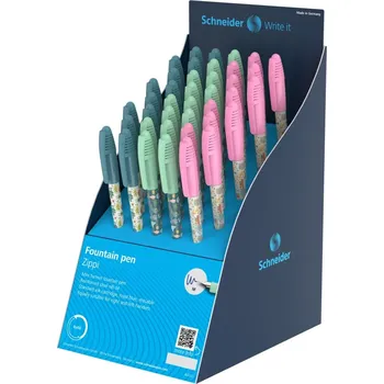 Plnicí pero Schneider Zippi 40 ks - modrá náplň