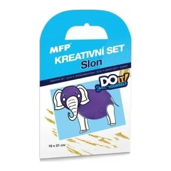 kreativní sada KREATIVNÍ SADA - Fóliová technika - SLON