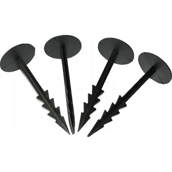 Mulčovací textilie Kolíky kotvy hřeby pro agrotextilie a mulčovací textilie