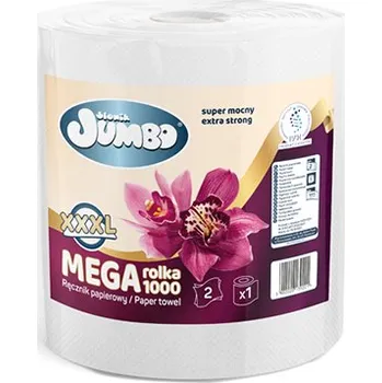 Utěrka Papírové utěrky Slon Jumbo 550 útržků 1 ks