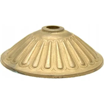 Lampička Mosazná objímka na stínidlo, víčko stínidla, lampička