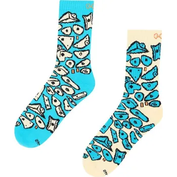 Pánské ponožky YY Vertical Spray Wall Socks - Ponožky Velikost: 35-38