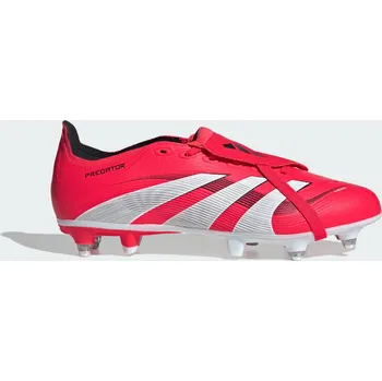 Kopačky ADIDAS Kopačky Predator League Fold-Over Tongue Soft Ground 44 BÍLÁ|ČERNÁ|ČERVENÁ