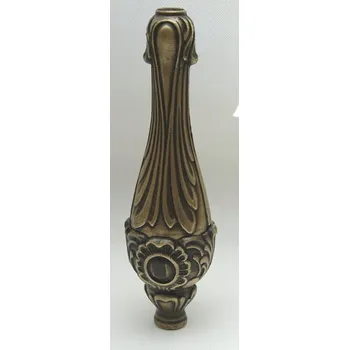 Lampička Sloupek lampičky kov patina, díly pro lampy