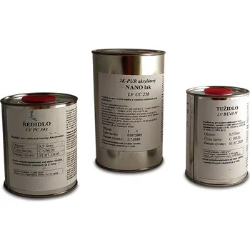 Lak na dřevo Synpo LV CC 250 otěruodolný UV lak pro styk s potravinami Objem: 1L