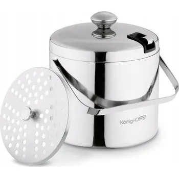 Nádoba na led Nádoba na led s kleštěmi Lugo Lesklá Konighoffer 3 L