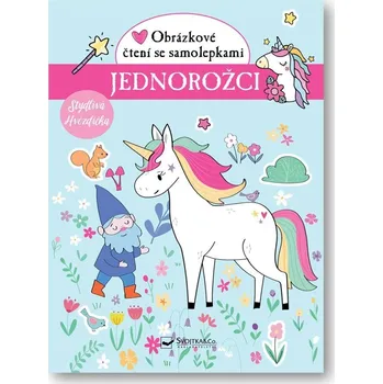 Jednorožci Obrázkové čtení se samolepkami
