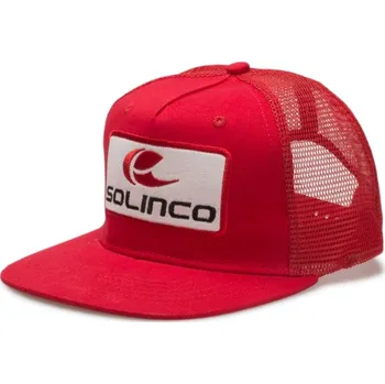 Kšiltovka Čepice Solinco Trucker Cap Červený