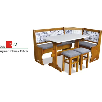 Kuchyňská linka AR-TEK Kuchyňská rohová sestava S4d