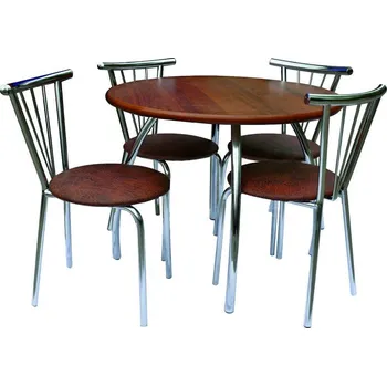 Jídelní stůl Kulatý stůl Twister na nohách Twister (bez židlí)