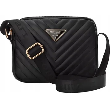 Kabelka Monnari kabelka přes rameno eko kůže černá