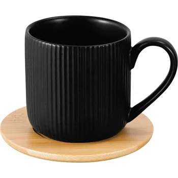 Florina Šálek s podšálkem Alisa 260 ml černý