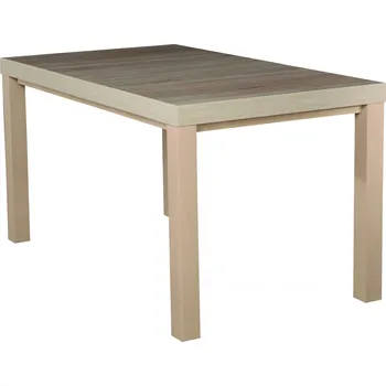 Jídelní stůl 160x90+40 CAMILLA Laminát Obdélník Nohy Rovné
