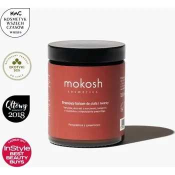 Samoopalovací balzám Mokosh na tělo a obličej pomeranč se skořicí 180 ml