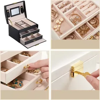 Šperkovnice Vícepatrová šperkovnice – černá