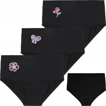 Kalhotky MORAJ dámské bavlněné kalhotky s vysokým pasem MAXI BIKINI 3-BALENÍ - XL