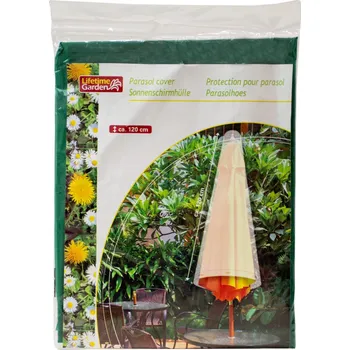 Zahrada Ochranný kryt na slunečník zelená délka 120 cm