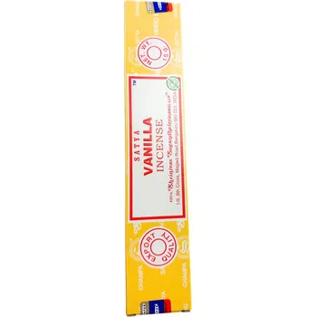 Čajovna SATYA PŘÍRODNÍ VONNÉ TYČINKY S VŮNÍ VANILKY