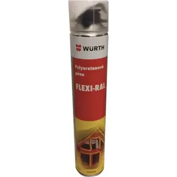 Montážní pěna WURTH JEDNOSLOŽKOVÁ MONTÁŽNÍ PĚNA PU FLEXI-RAL 750ml