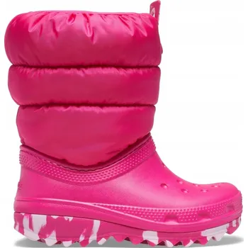 Dívčí obuv Crocs Classic Neo Puff Boot sněhule C9 25-26