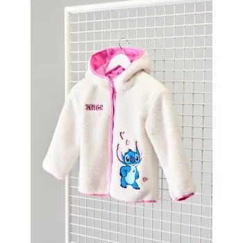 Sinsay - Bunda teddy Stitch - krémová - 363GT-01X - 363GT-01X-122