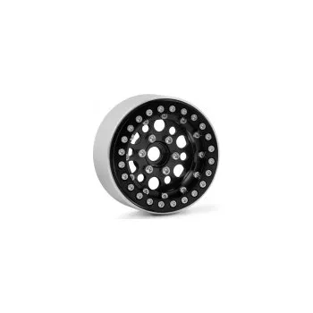 RC model 1,9'' hliníkové beadlock disky pro 1:10 crawler/expedice černé (2 ks)